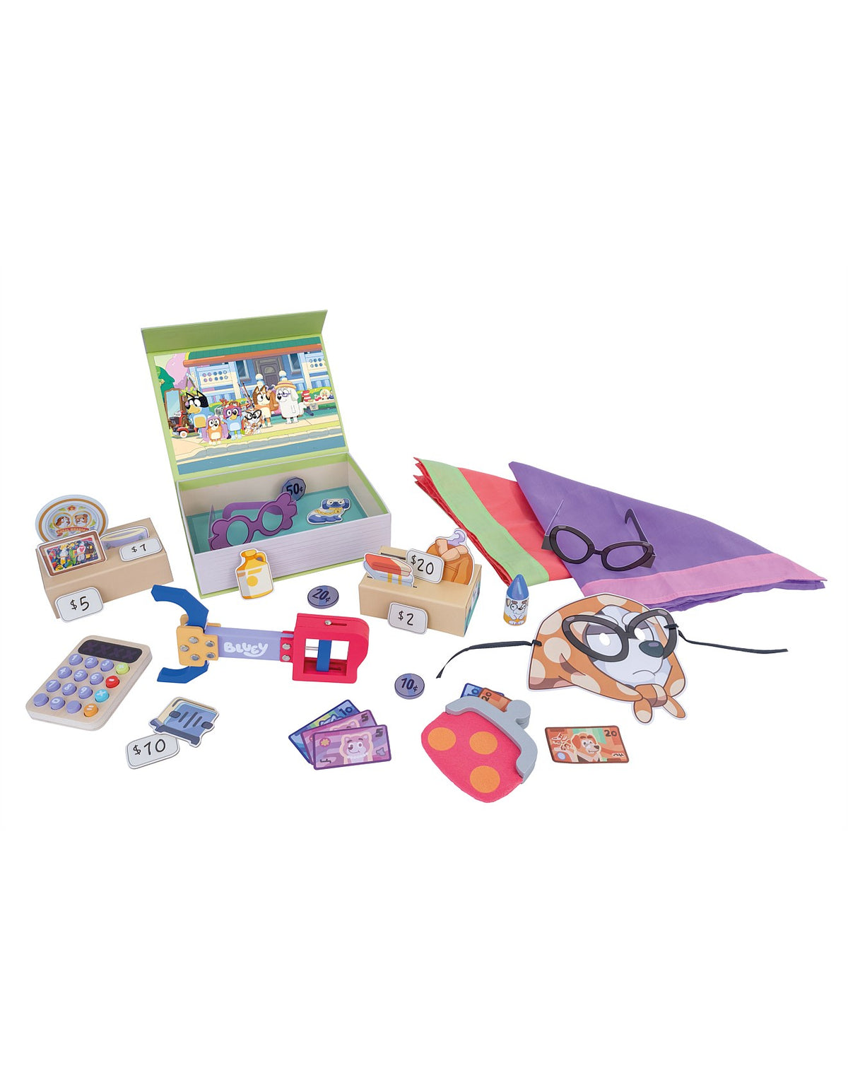 BLUEY ROLE PLAYING BOOK - GRANNY MOBILE