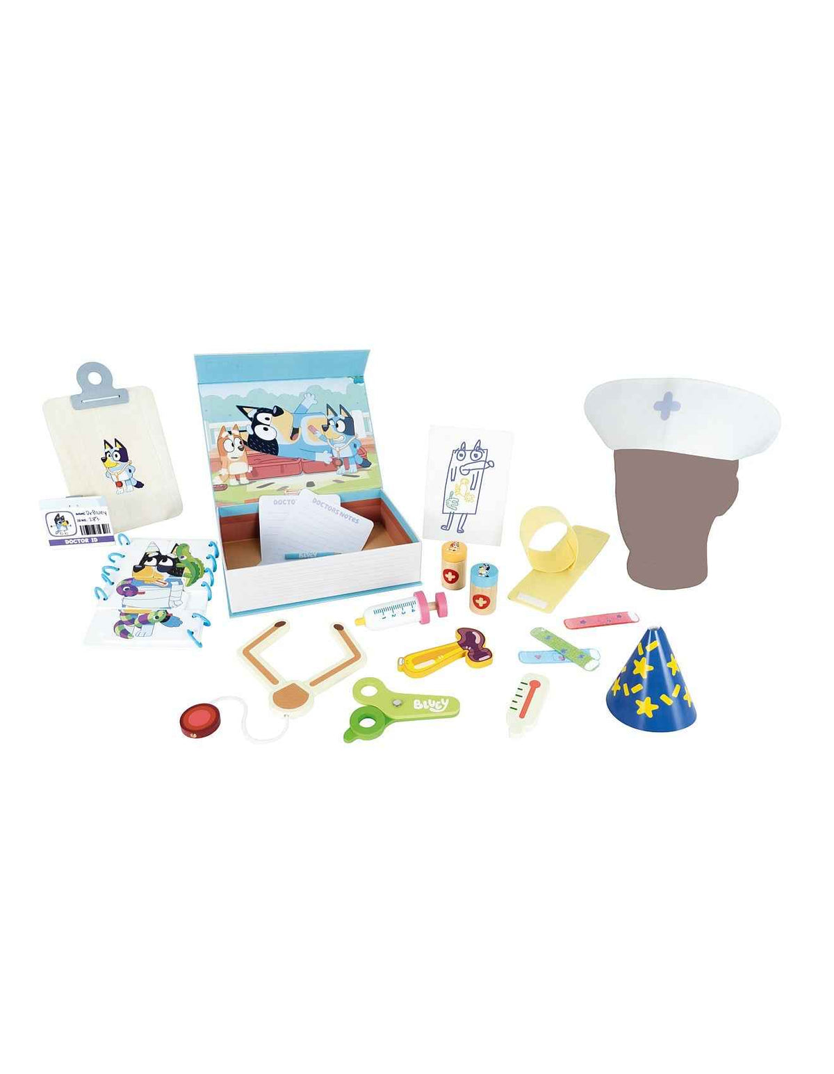 BLUEY ROLE PLAYING BOOK - HOSPITAL