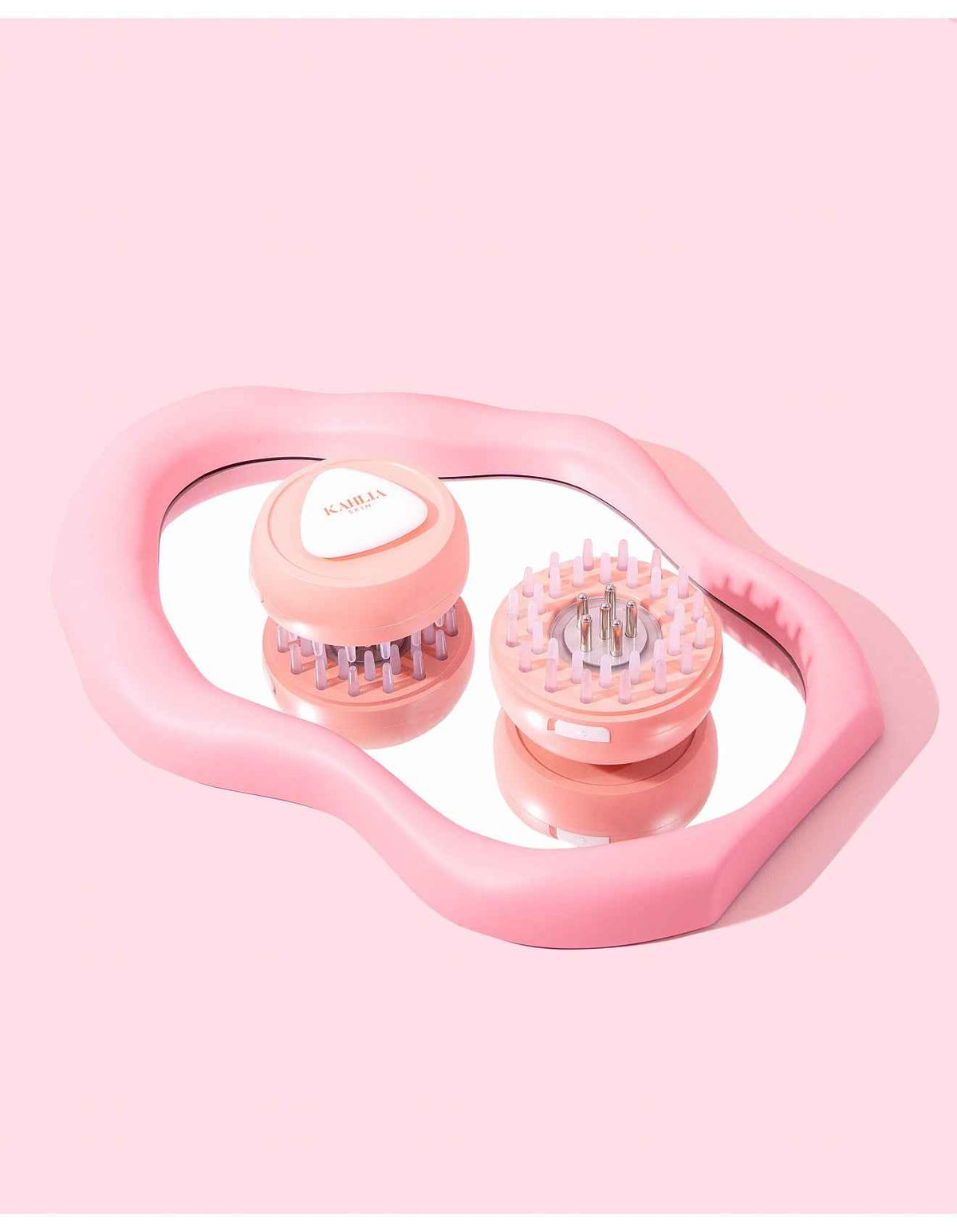 LED Scalp Massager Pink