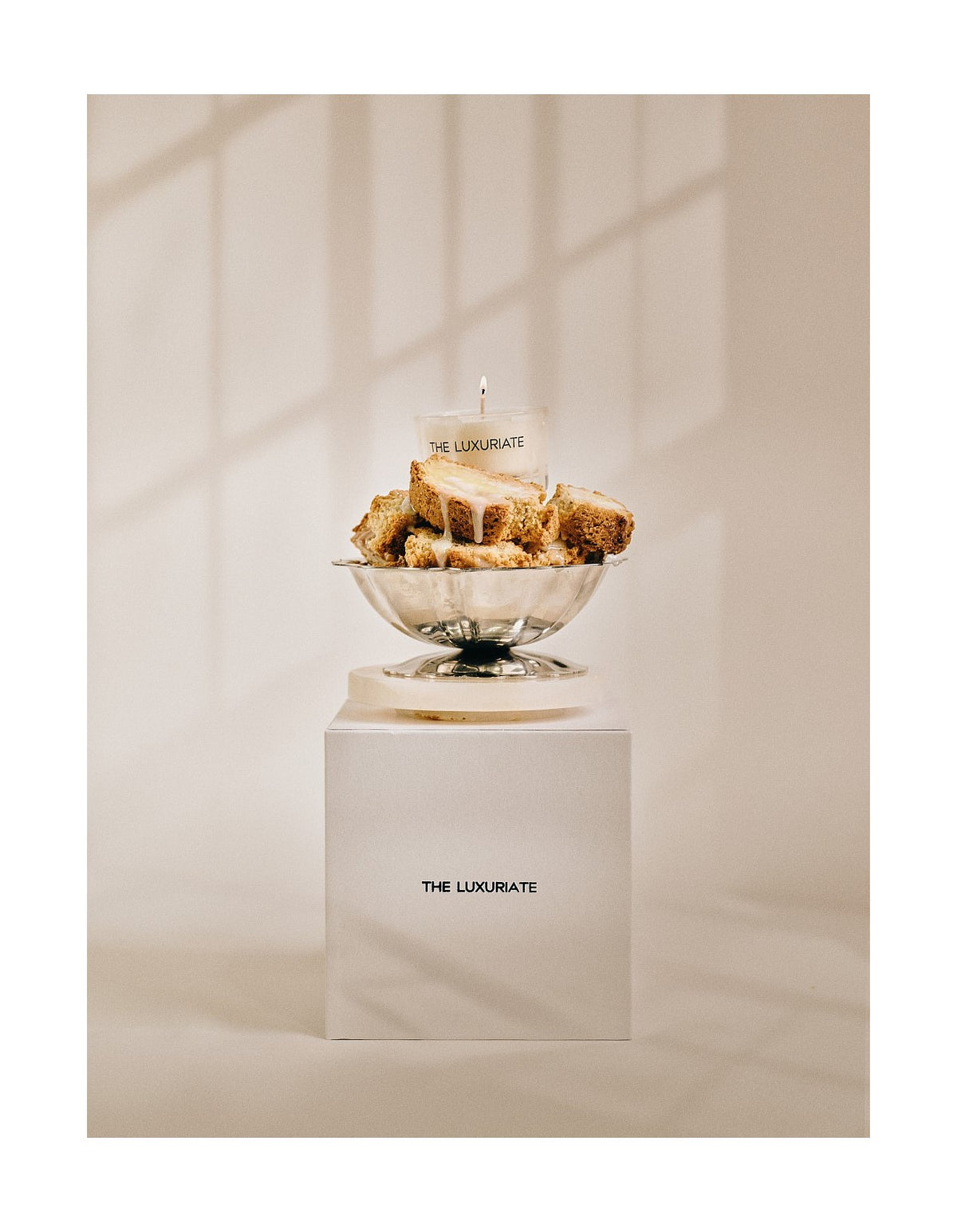 Iced Lemon Biscotti Scented Candle Refill 320g