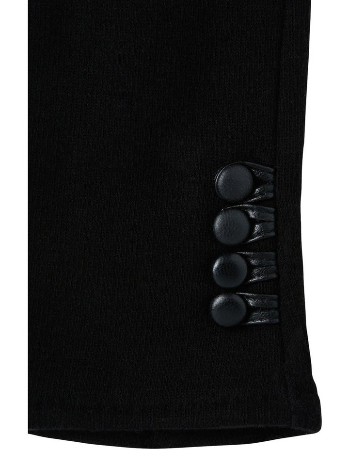 Button Trimmed Gloves