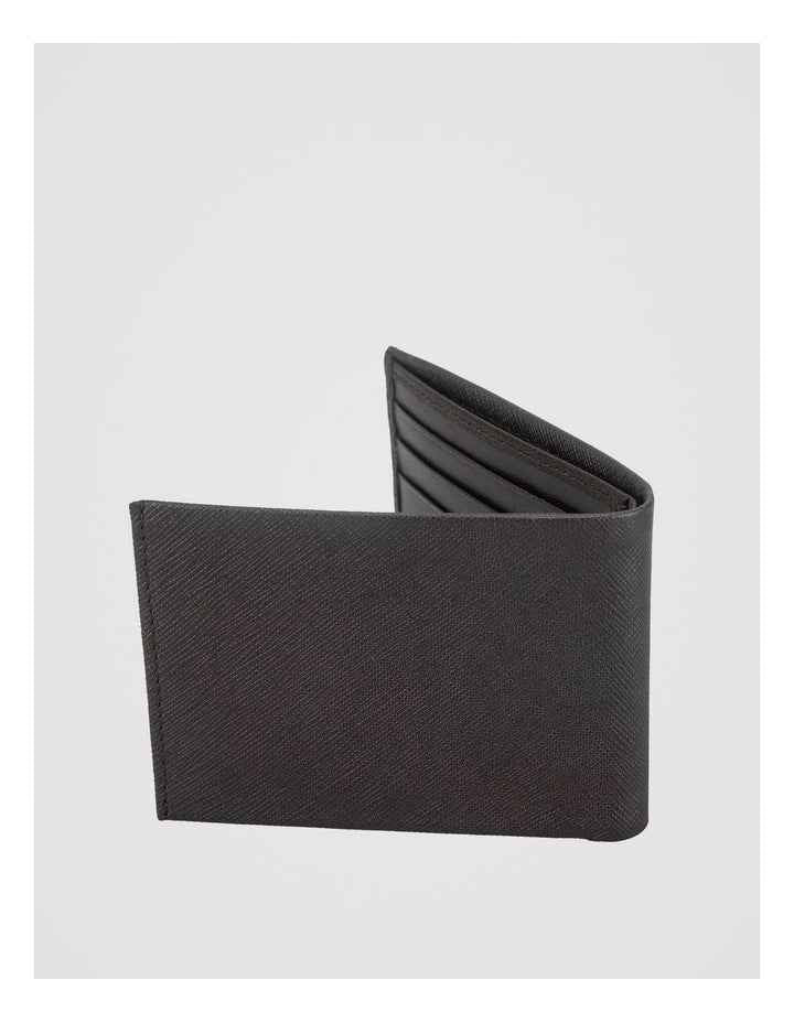 Saffiano Bifold Leather Wallet Brown Wallet Brown