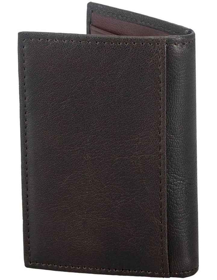 Leather Magnetic Closure Wallet Brown/Burgundy Wallet Brown/Burgundy