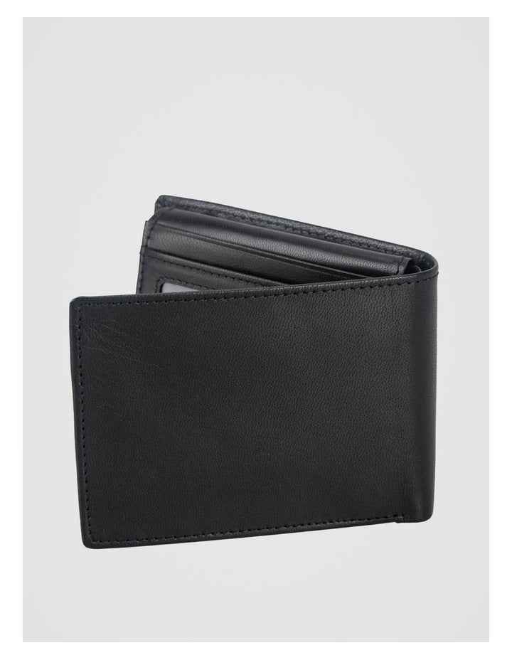 Flip Wallet With Zip Black Wallet Black