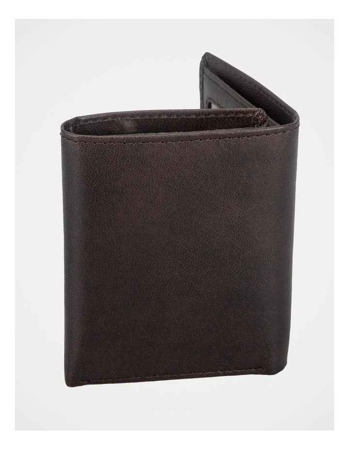 Trifold Leather Wallet Brown Wallet Brown