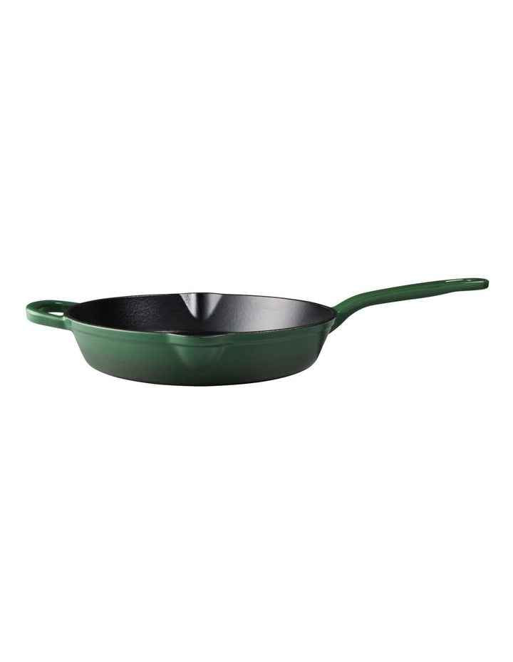 Cast Iron Frypan 26cm in English Racing Green
