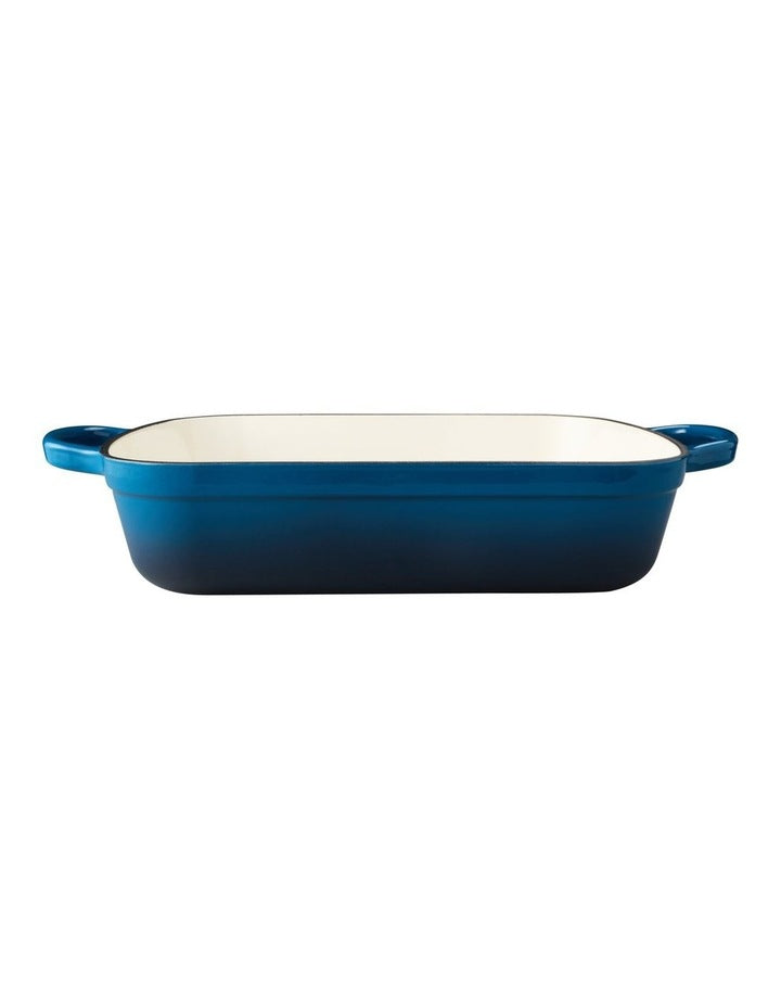 Cast Iron Roaster 34x26cm/5L in Midnight Blue