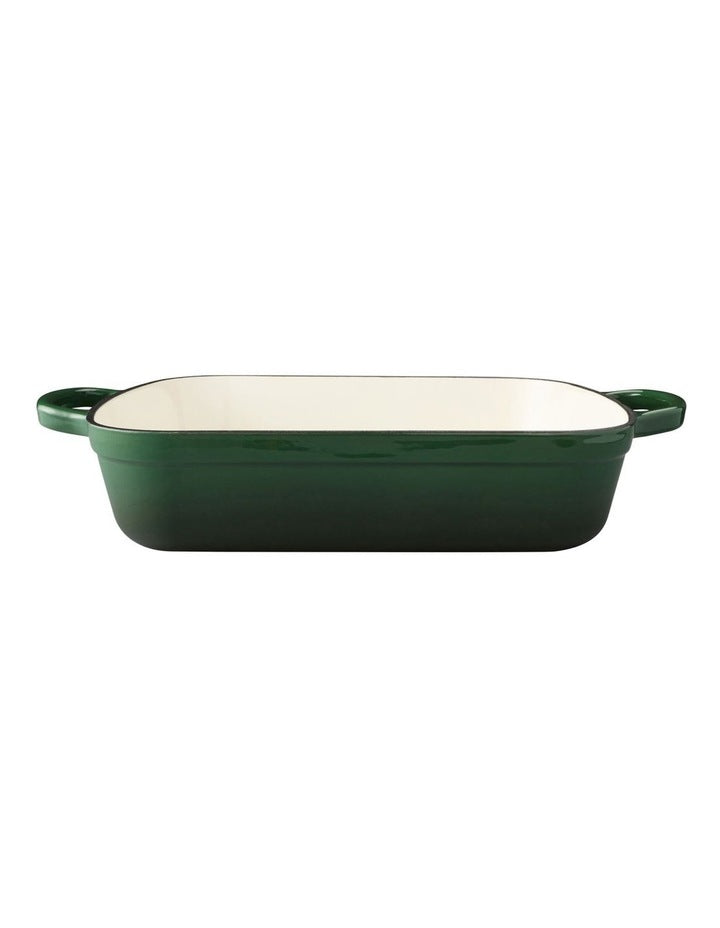 Cast Iron Roaster 34x26cm/5L in English Racing Green