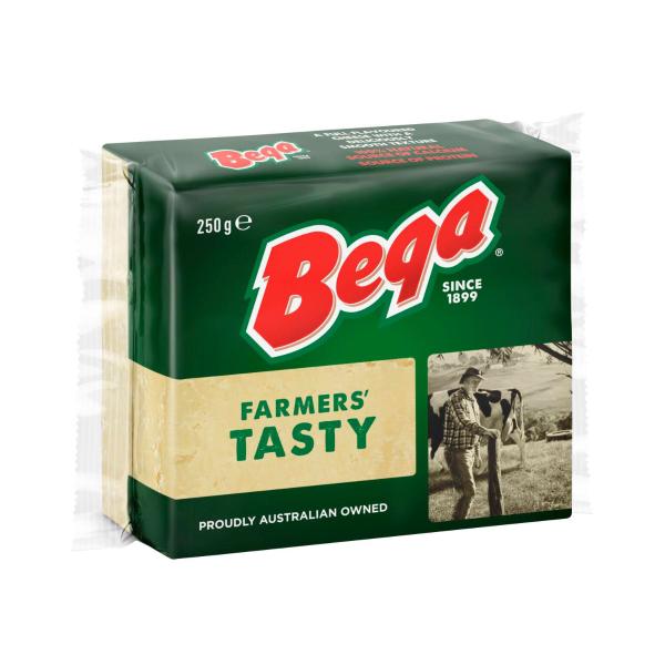 BEGA CHEESE BLOCK TASTY 250G