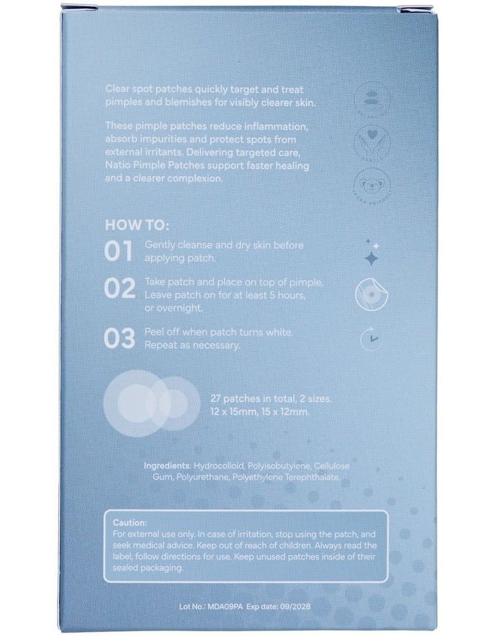 Clear Pimple Patch Kit (27 Patches)