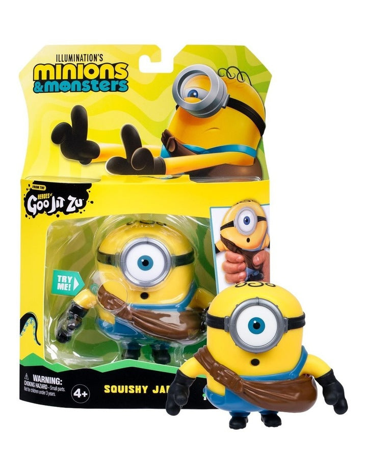 Illuminations Minions & Monsters x Heroes of Goo Jit Zu Squishy Figure