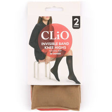 Clio Invisible Band Knee High Natural One Size Each