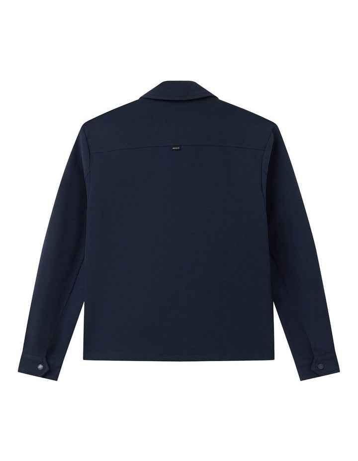 Indie Lusso Bomber Jacket (8-16 Years) in Navy