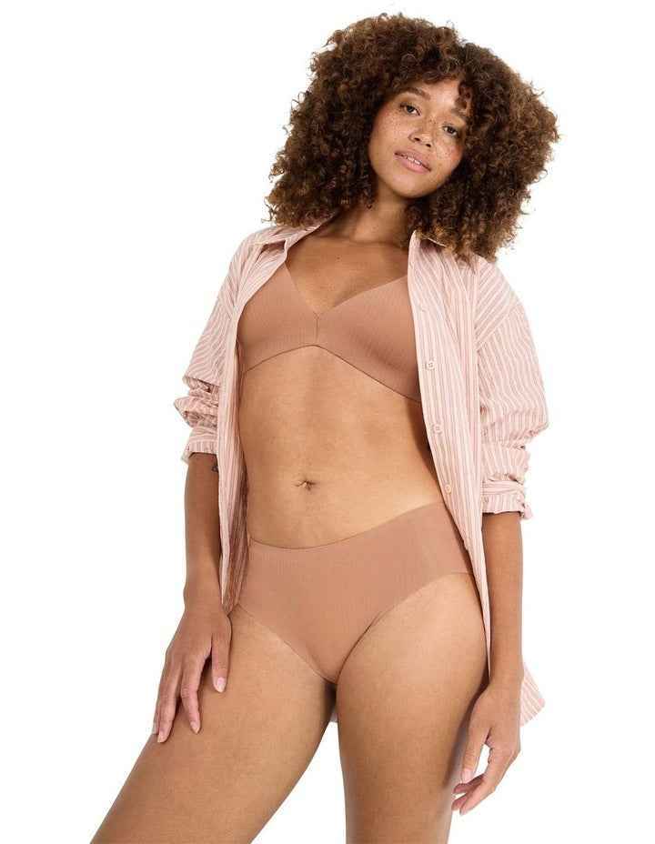 Zero Feel Pure Hipster Brief in Nostalgic Brown