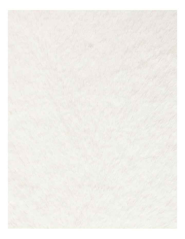 Amelie Faux Fur Cushion in Creme