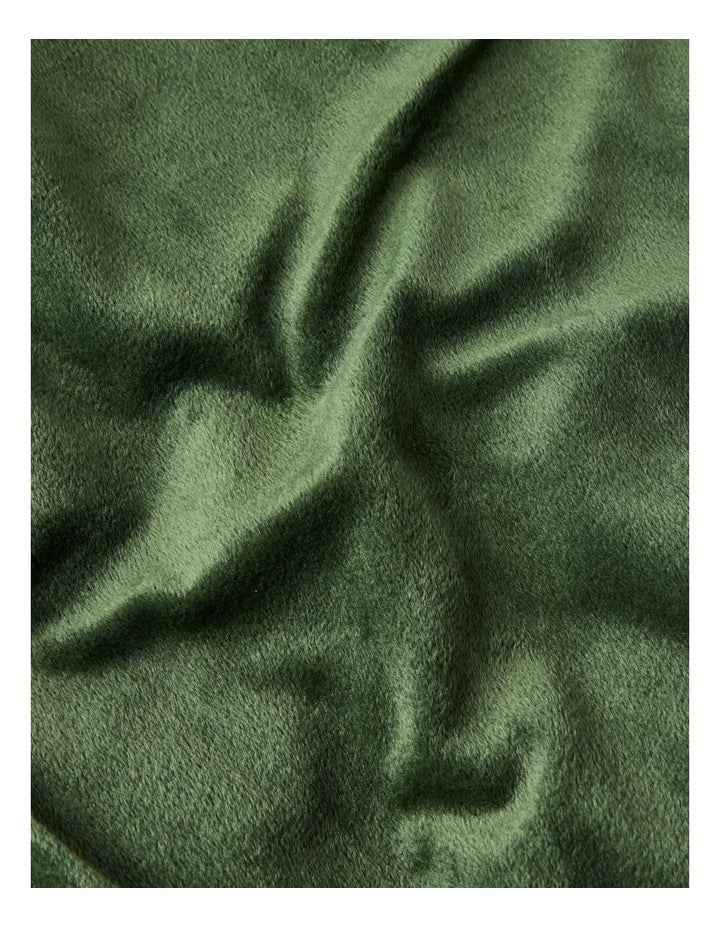 Amelie Faux Fur Throw in Fern