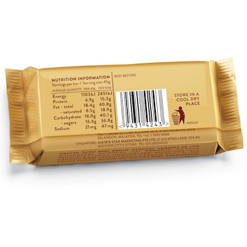 Whittaker's Almond Gold Slab 45g