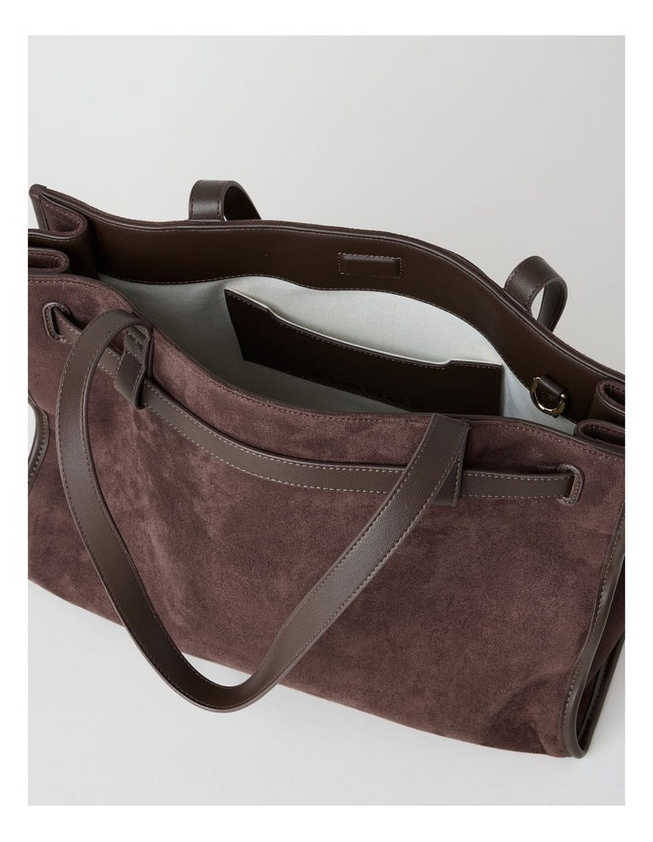 Havana Tote Bag in Chocolate