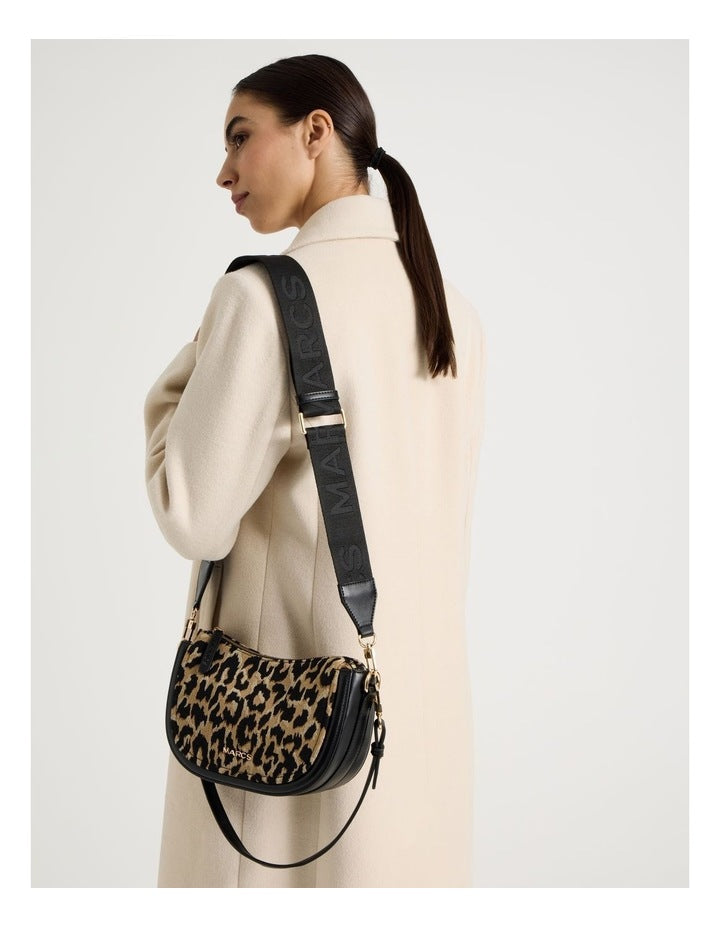 Havana Shoulder Bag in Leopard Combo