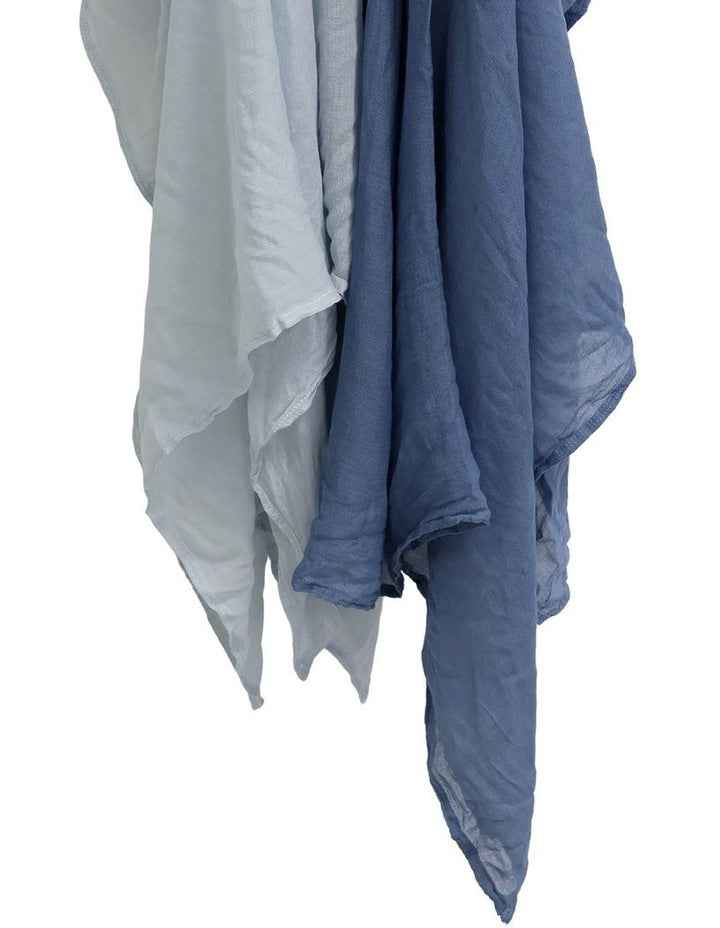 Sundae Muslin Wraps Pack of 2 in Blueberry