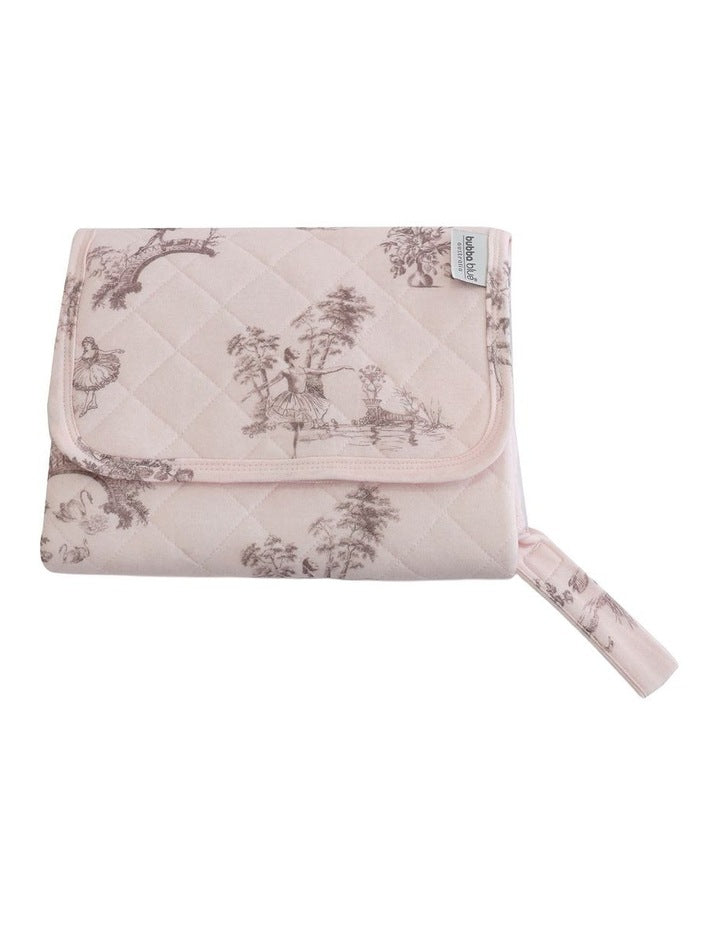 Swan Lake Travel Change Mat in Pink