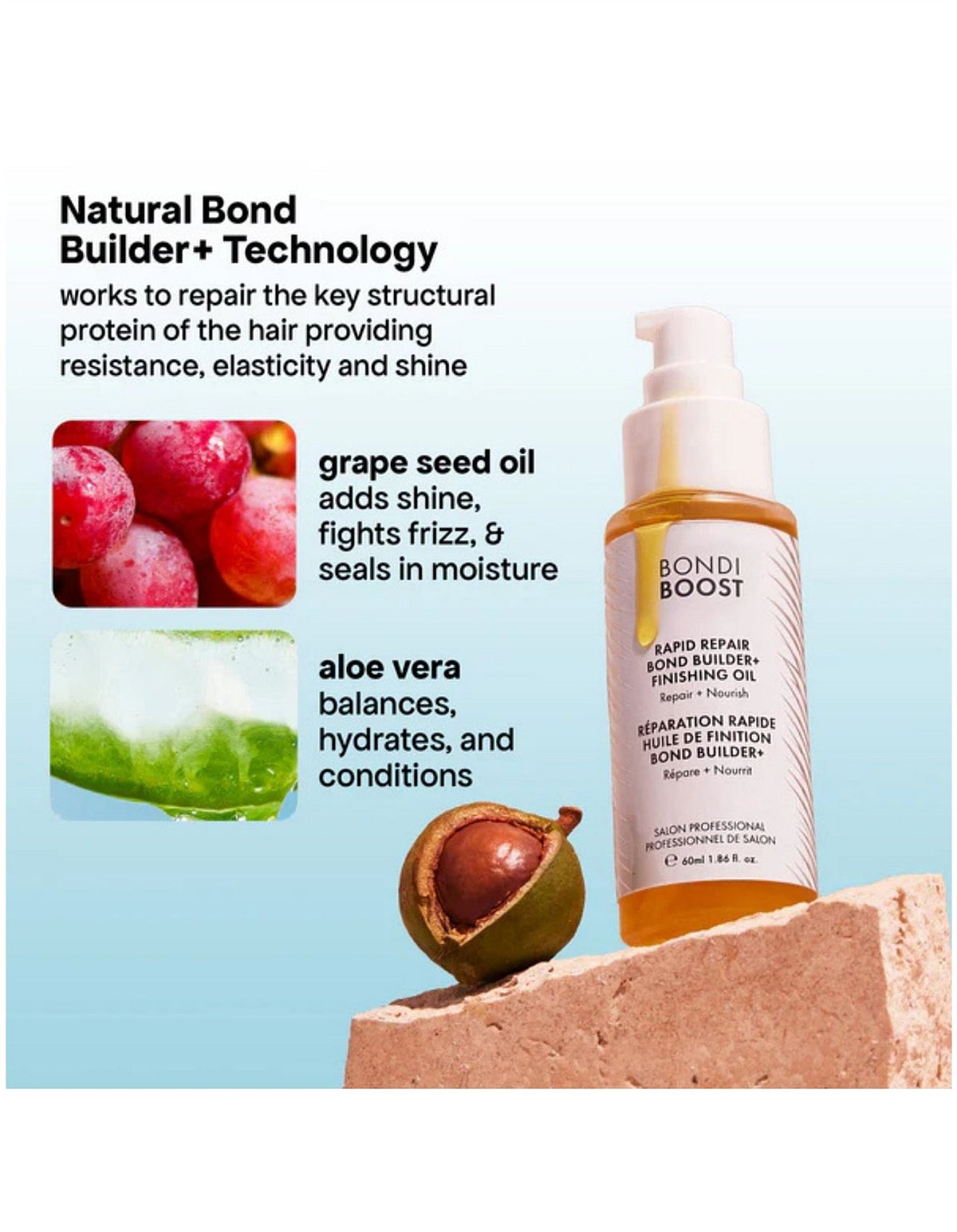 RAPID REPAIR BOND BUILDER+ FINISHING OIL 60ML
