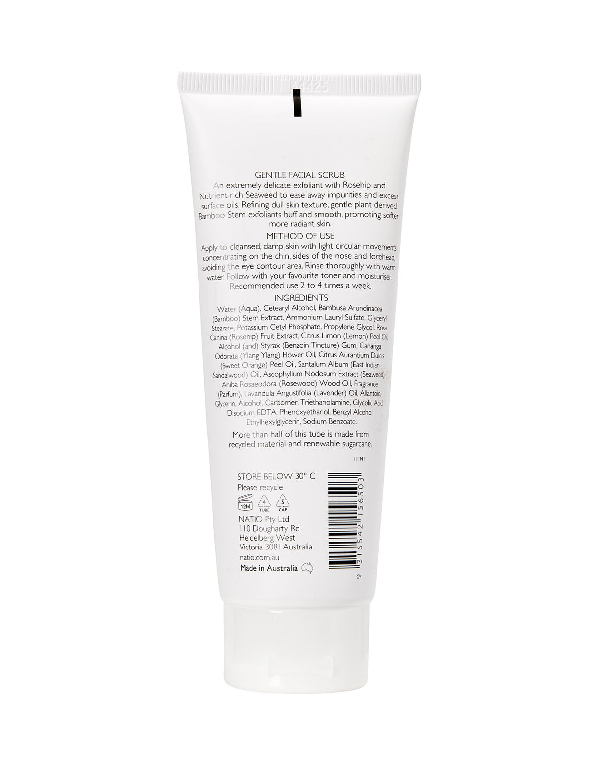 Aromatherapy Gentle Facial Scrub 100g