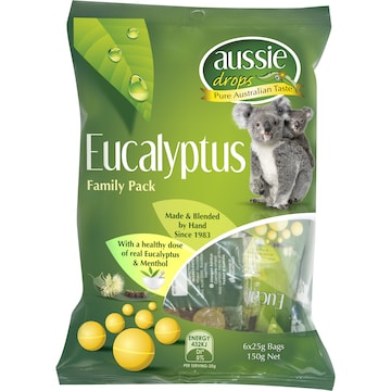 Aussie Drops Eucalyptus Share Pack 150g