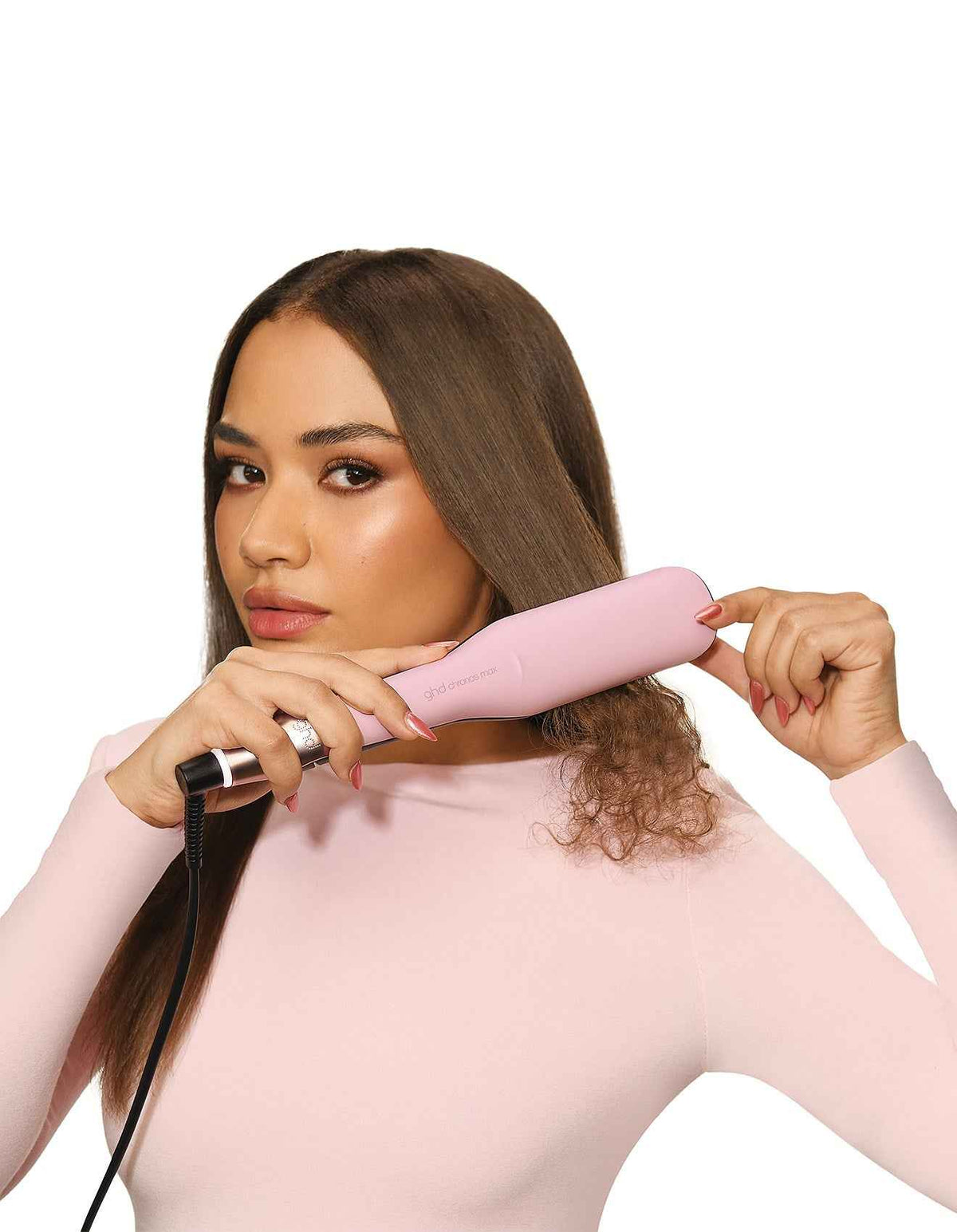 Chronos Max Hair Straightener Dusted Pink
