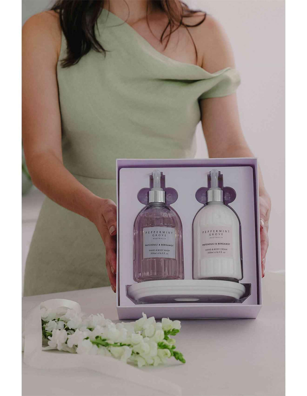 Patchouli & Bergamot Hand Care Gift Set