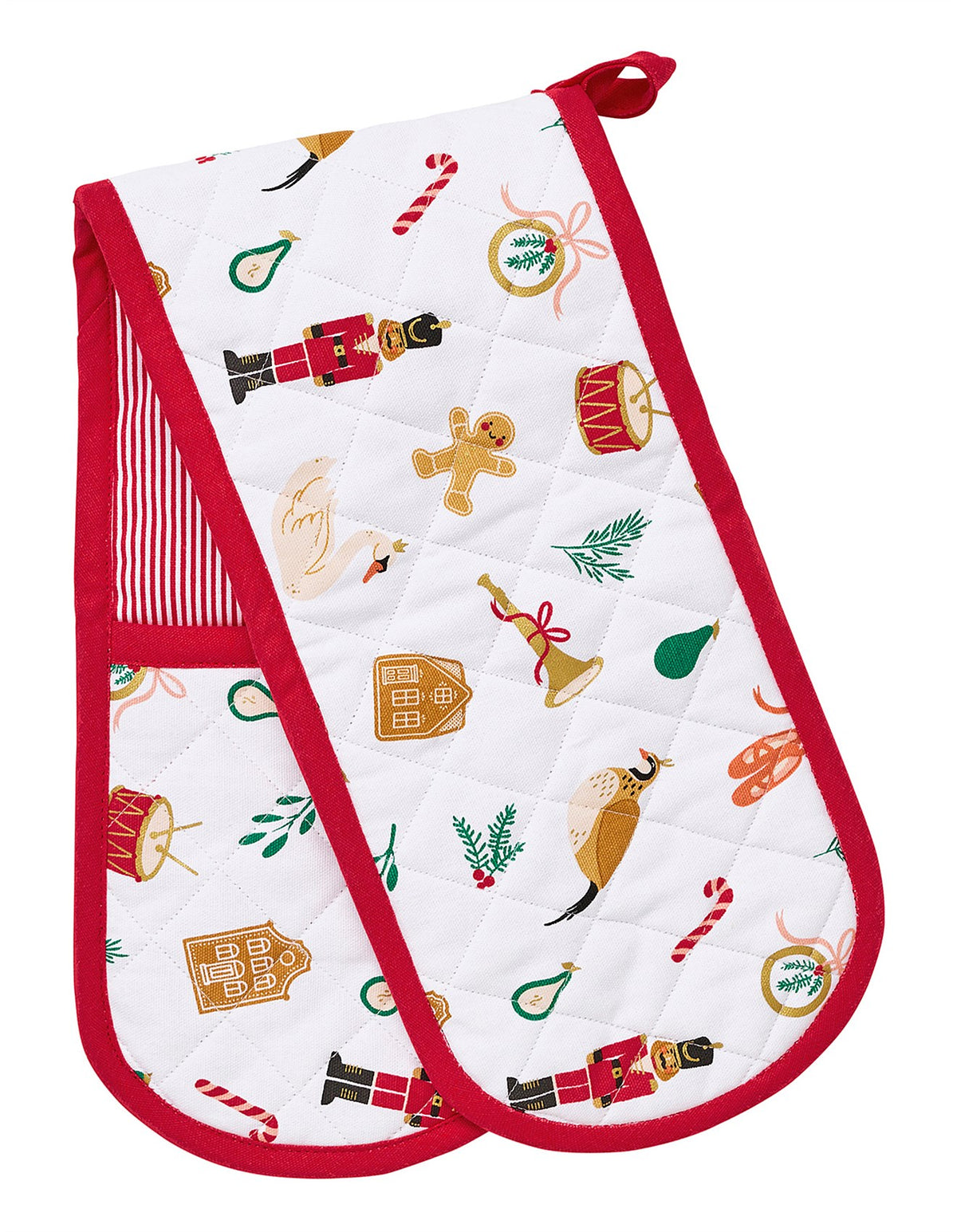 Tis the Season Double Oven Mitt