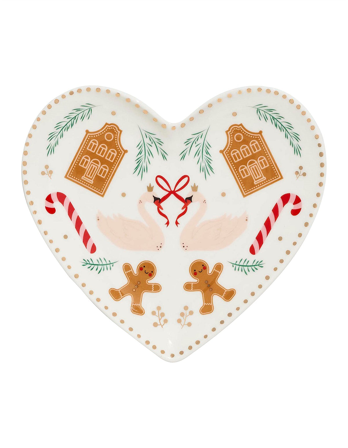 Tis the Season Heart Dish
