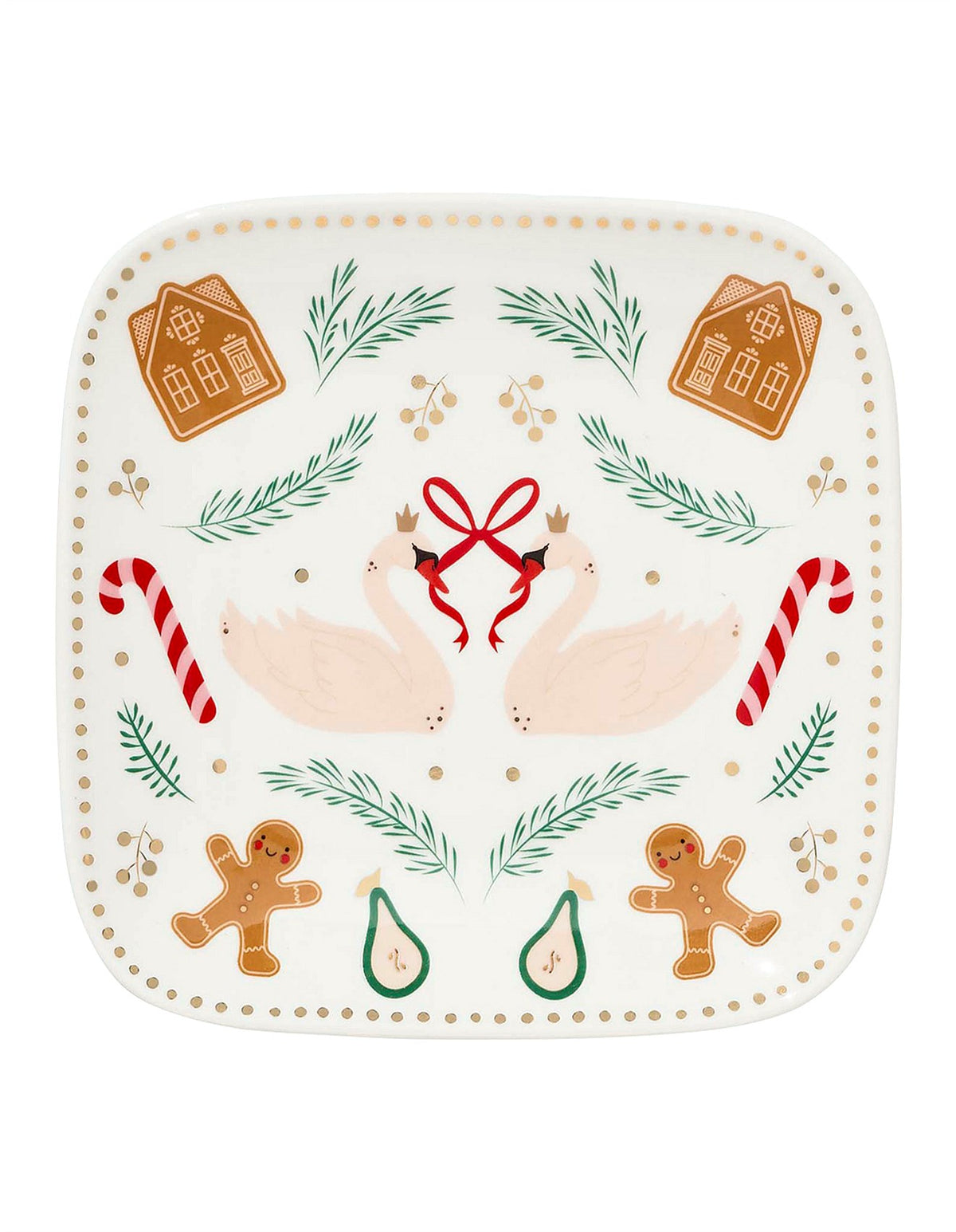 Tis the Season Square Platter