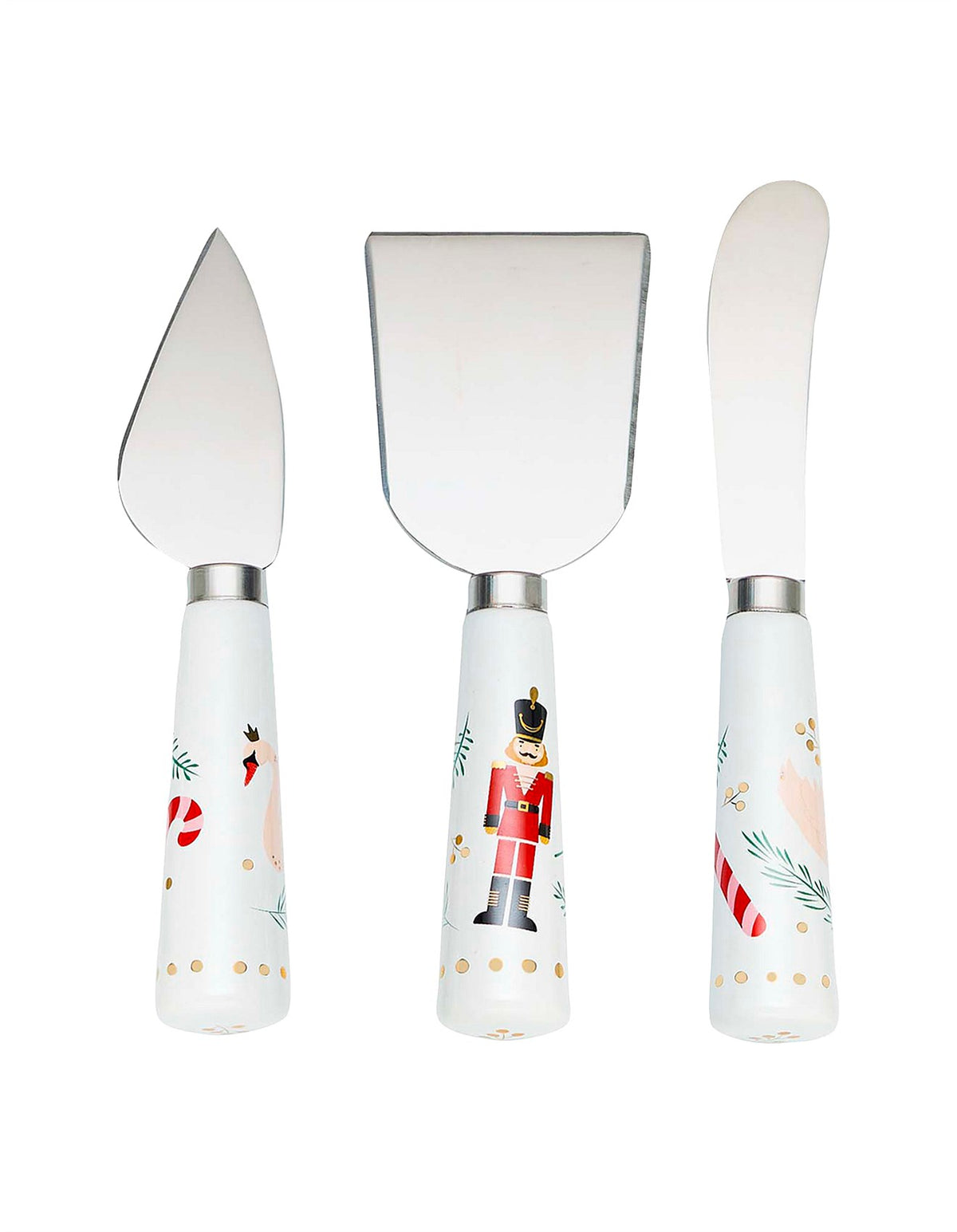 Tis the Season Cheese Knives set of 3