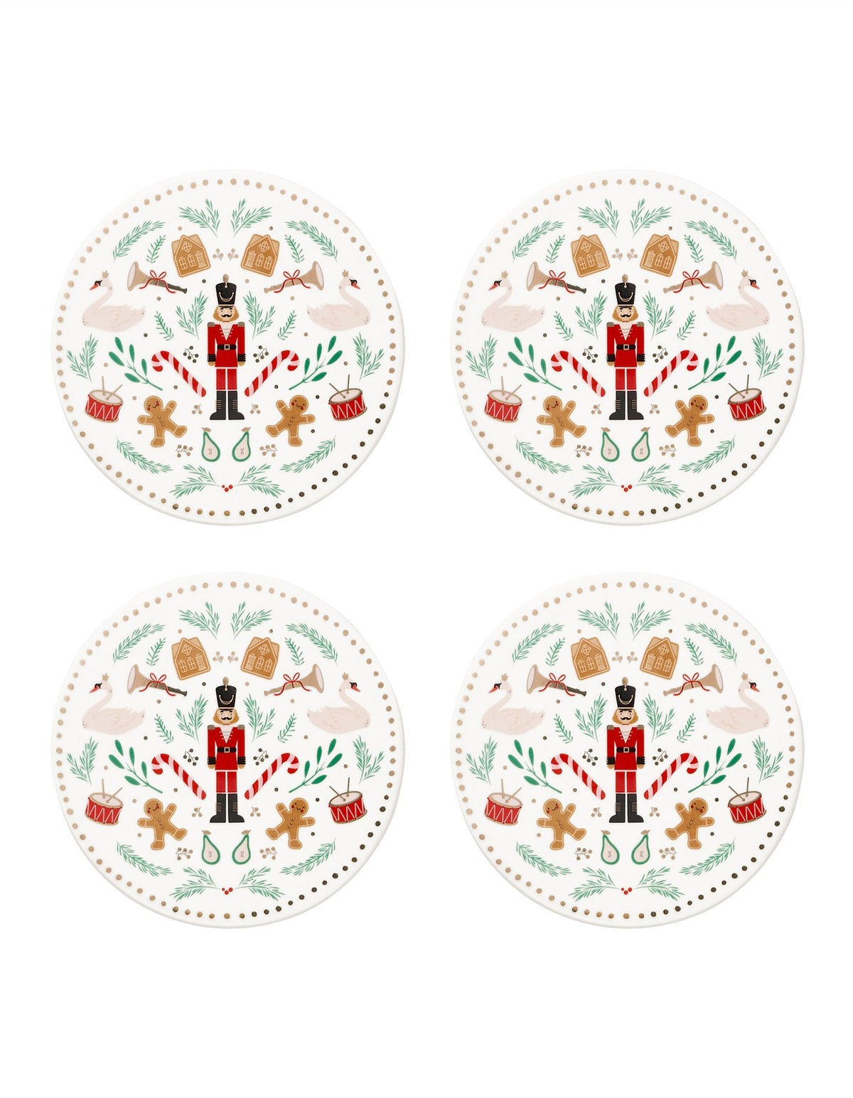 Tis the Season Cork Backed Coaster set of 4