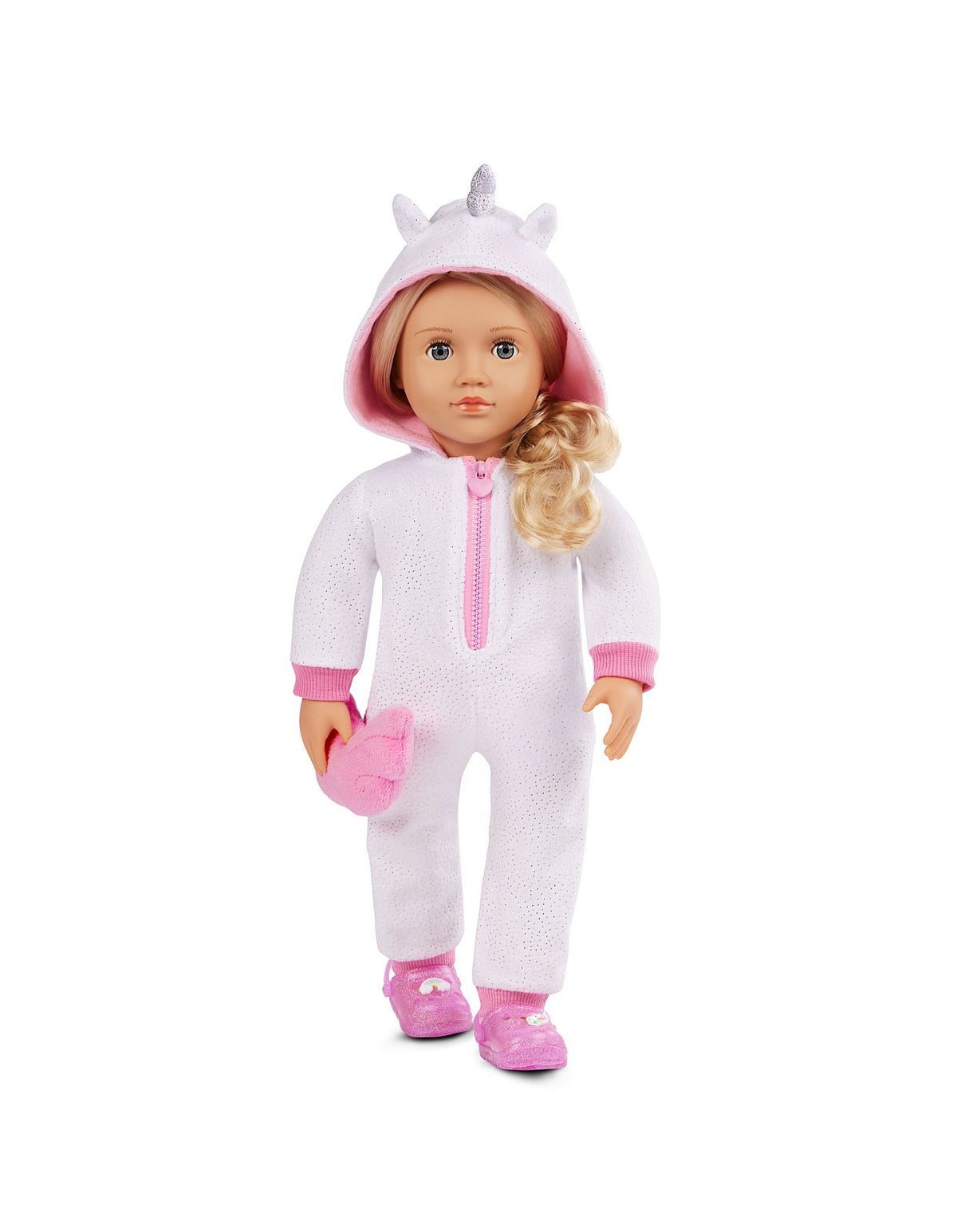 DOLL WITH UNICORN PAJAMA - LILLIAN