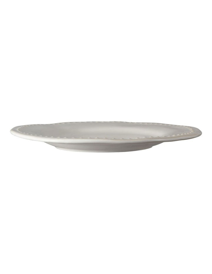 Punto Rim Plate 27.5cm in Ecru