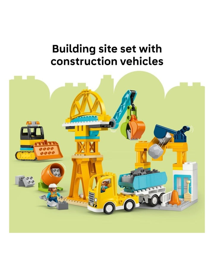 Duplo Town 3 in 1 Construction Site and Vehicles 10476