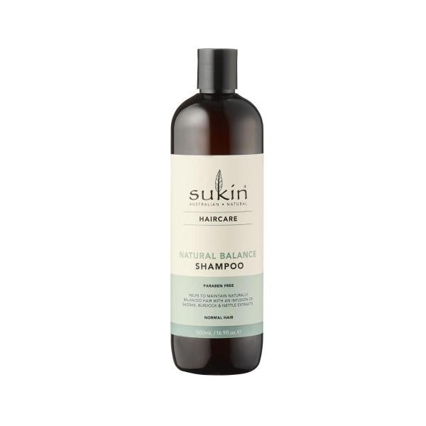 SUKIN NATURAL BALANCE SHAMPOO 500ML