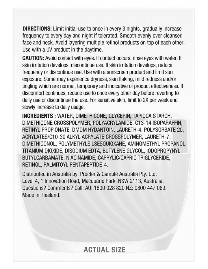 Regenerist Retinol 24 Moisturiser 50g