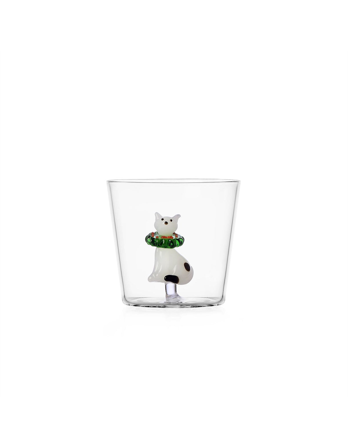 Tabby Cat Tumbler Christmas Cat With Wreath