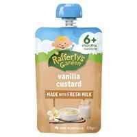 Raffertys Garden 6+ Months Vanilla Custard 120g