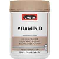 Swisse Vitamin D 500 Capsules Exclusive Size