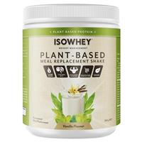 IsoWhey Plant-Based Meal Replacement Shake Vanilla 550g - GimmeNow