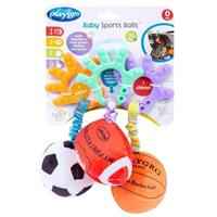 Playgro Baby Sports Ball Trio