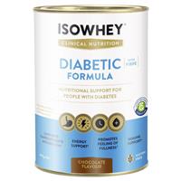 IsoWhey Clinical Nutrition Diabetic Formula Chocolate 640g - GimmeNow