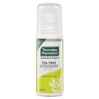 Thursday Plantation Tea Tree Deodorant Roll On Sport 60ml - GimmeNow