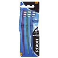 Reach Toothbrush Superb Clean Between Teeth Soft 3 Pack