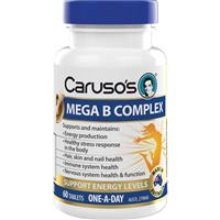 Carusos Mega B Complex 60 Tablets