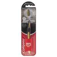 Colgate Slim Soft Advanced Charcoal with Charcoal infused bristles Ultra Soft Toothbrush